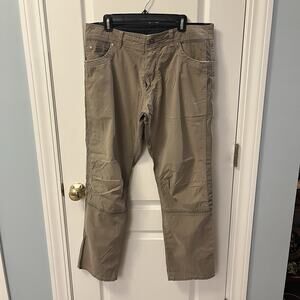 Kuhl Radikl Logo Khaki Pants Men's Sz 36 x 32
